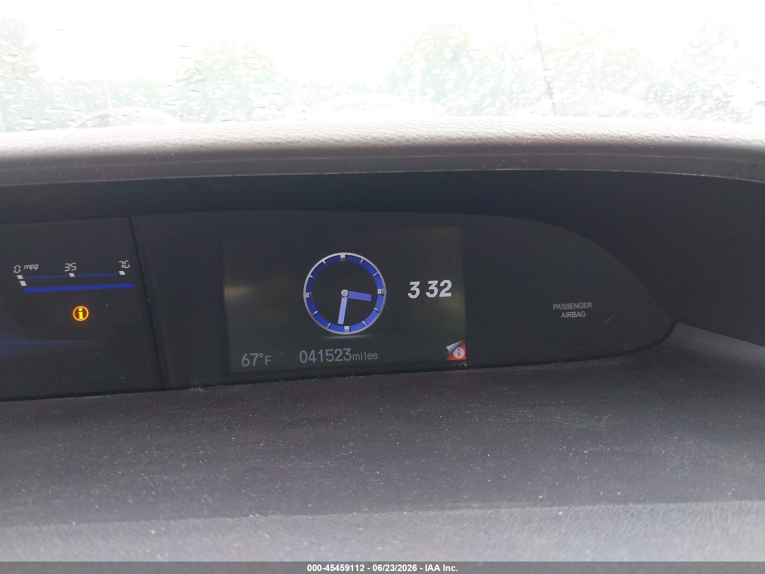 2013 Honda Civic Lx White vin: 19XFB2F5XDE237174