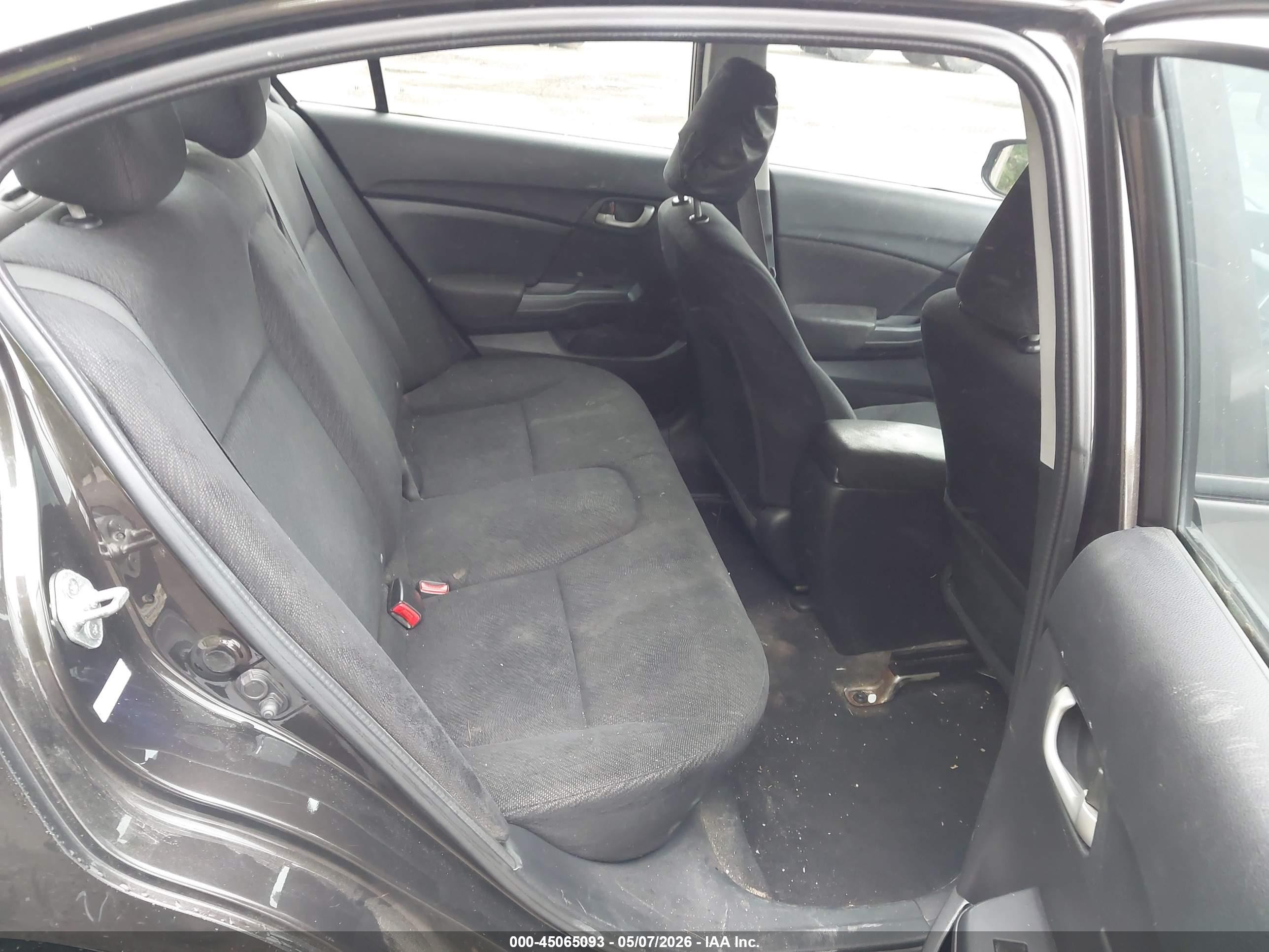 2013 Honda Civic Lx Brown vin: 19XFB2F5XDE243475