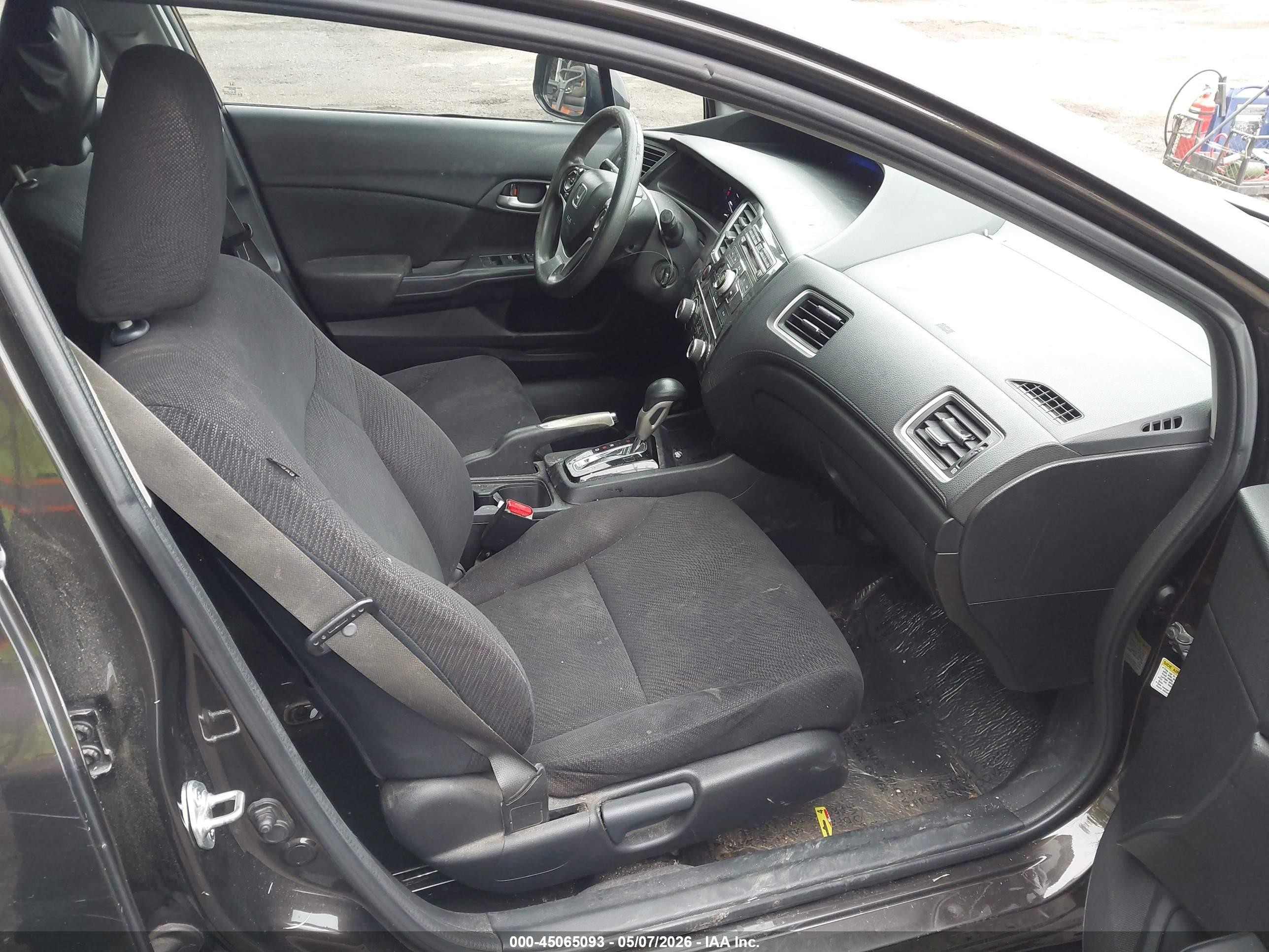 2013 Honda Civic Lx Brown vin: 19XFB2F5XDE243475