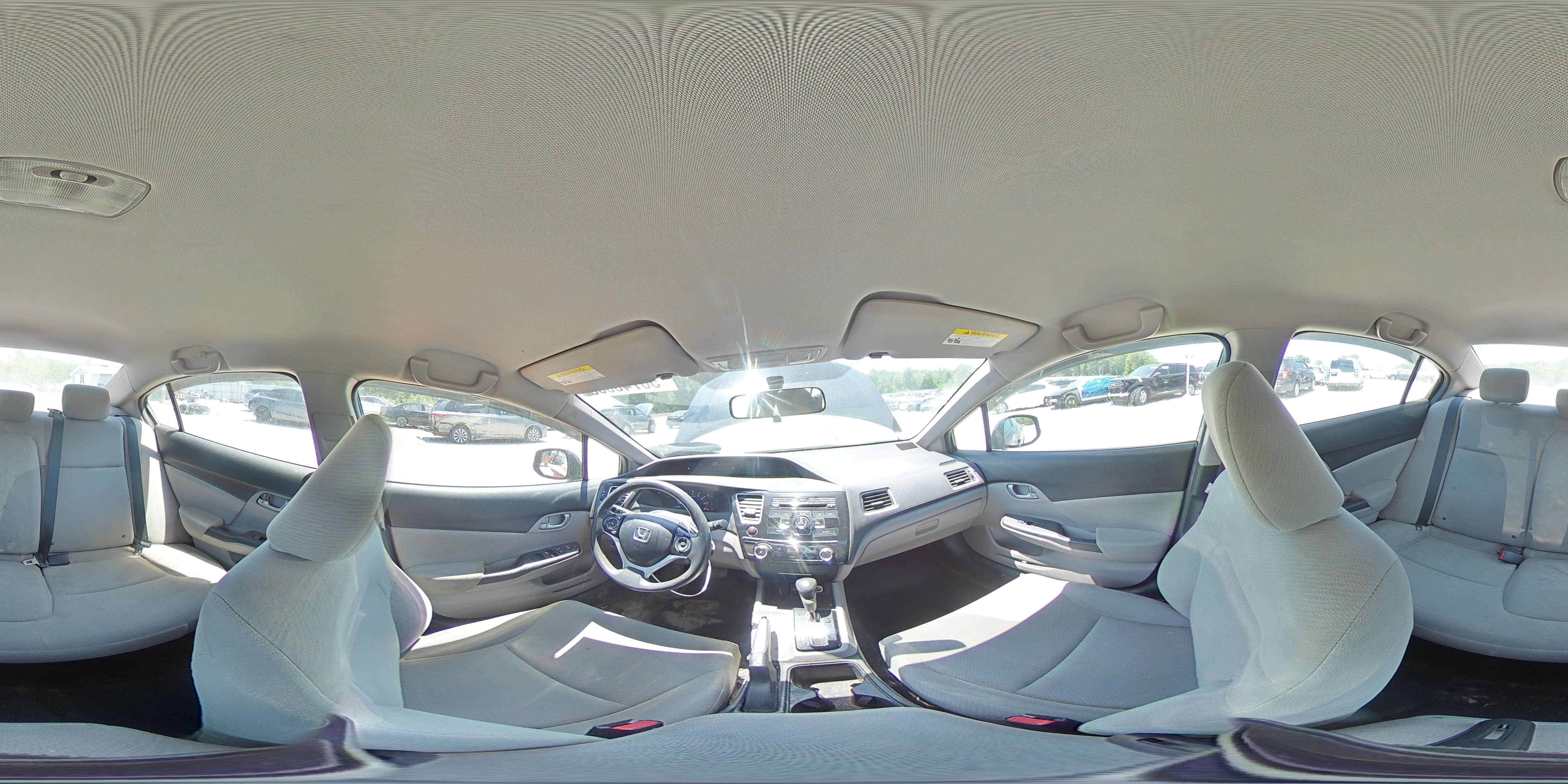 2013 Honda Civic Lx Черный vin: 19XFB2F5XDE268425