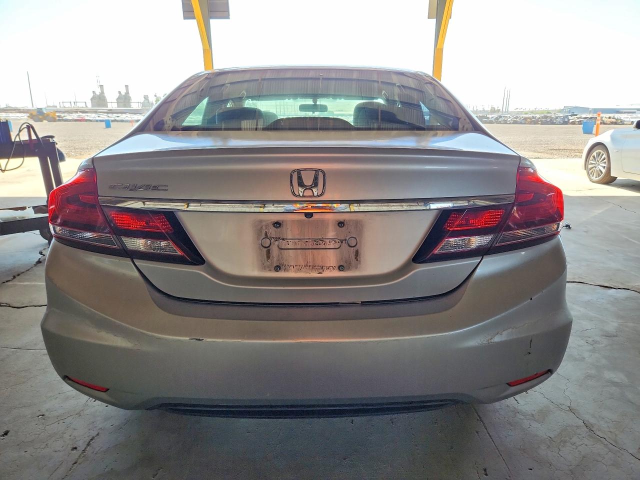 2013 Honda Civic Lx Silver vin: 19XFB2F5XDE278730