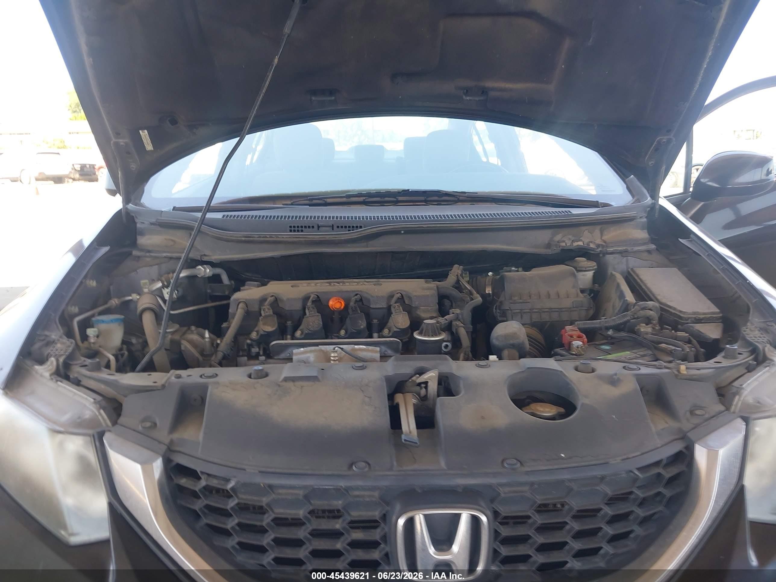 2013 Honda Civic Lx Black vin: 19XFB2F5XDE295088