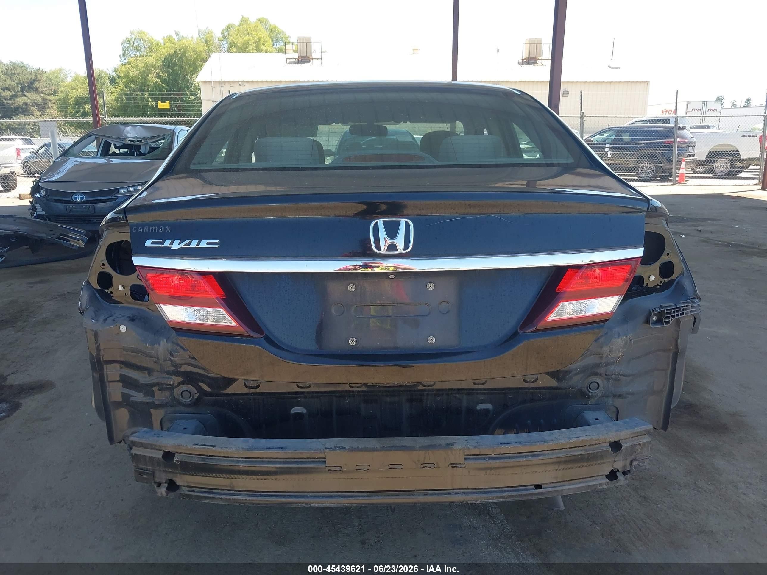2013 Honda Civic Lx Black vin: 19XFB2F5XDE295088