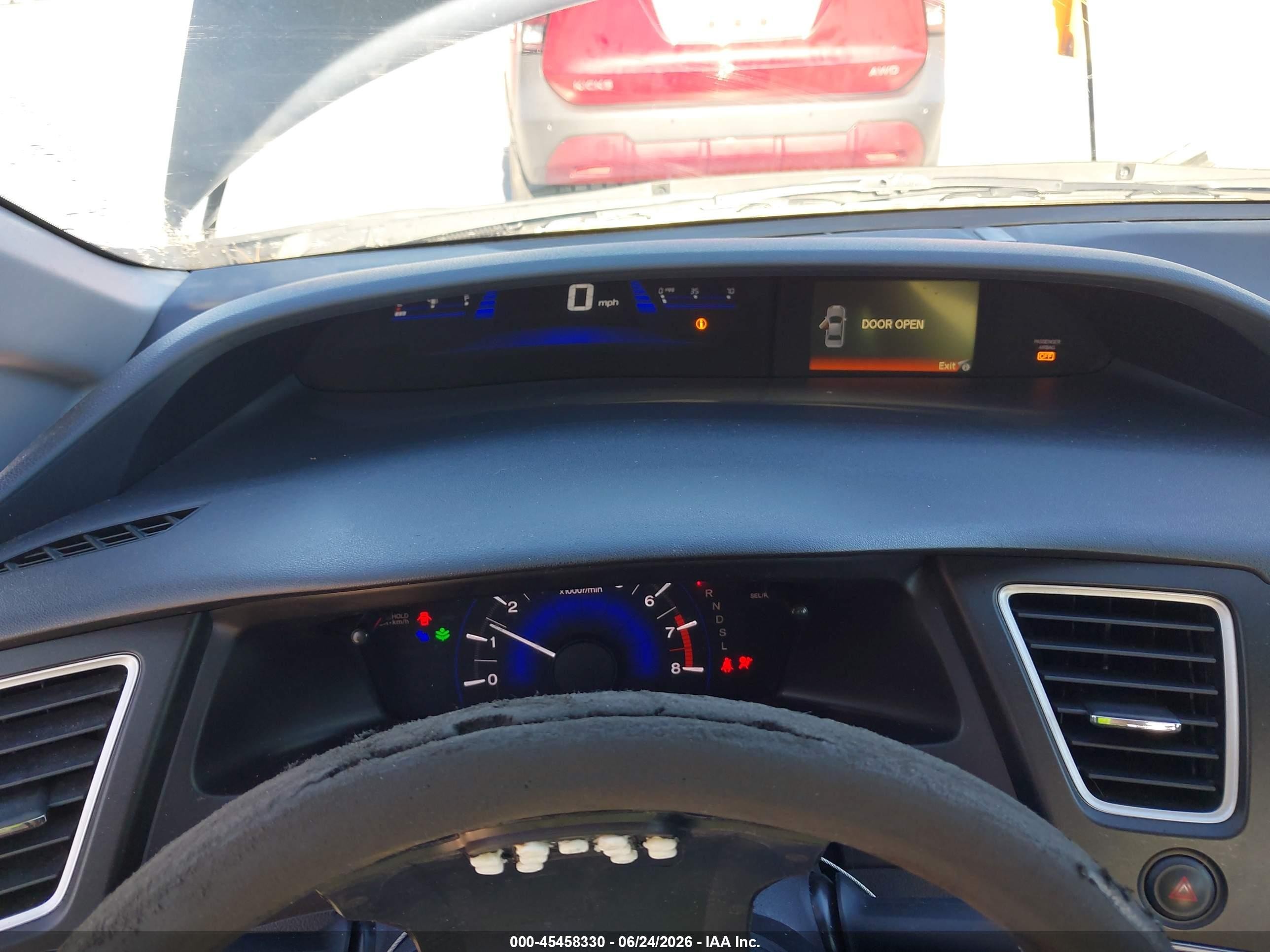 2014 Honda Civic Lx Black vin: 19XFB2F5XEE000038