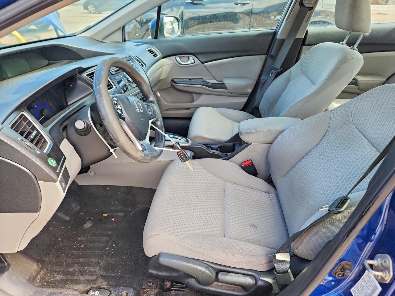 2014 Honda Civic Lx Синий vin: 19XFB2F5XEE005157