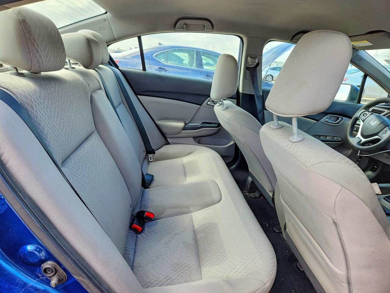 2014 Honda Civic Lx Синий vin: 19XFB2F5XEE005157
