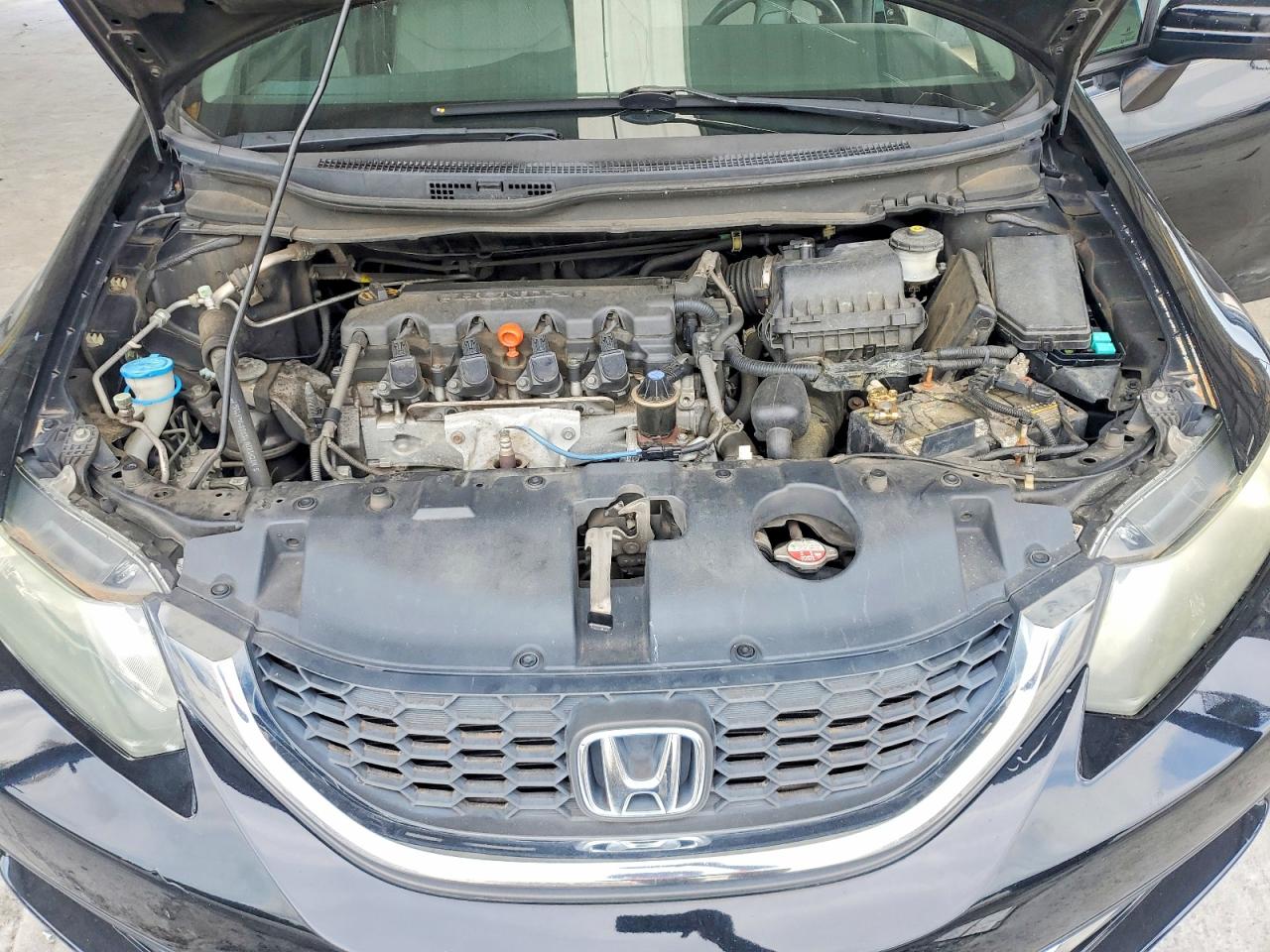 2014 Honda Civic Lx Black vin: 19XFB2F5XEE016031