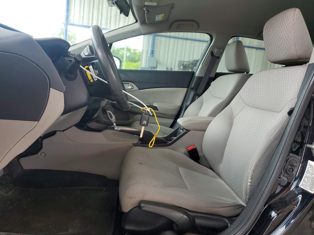 2014 Honda Civic Lx Black vin: 19XFB2F5XEE016031