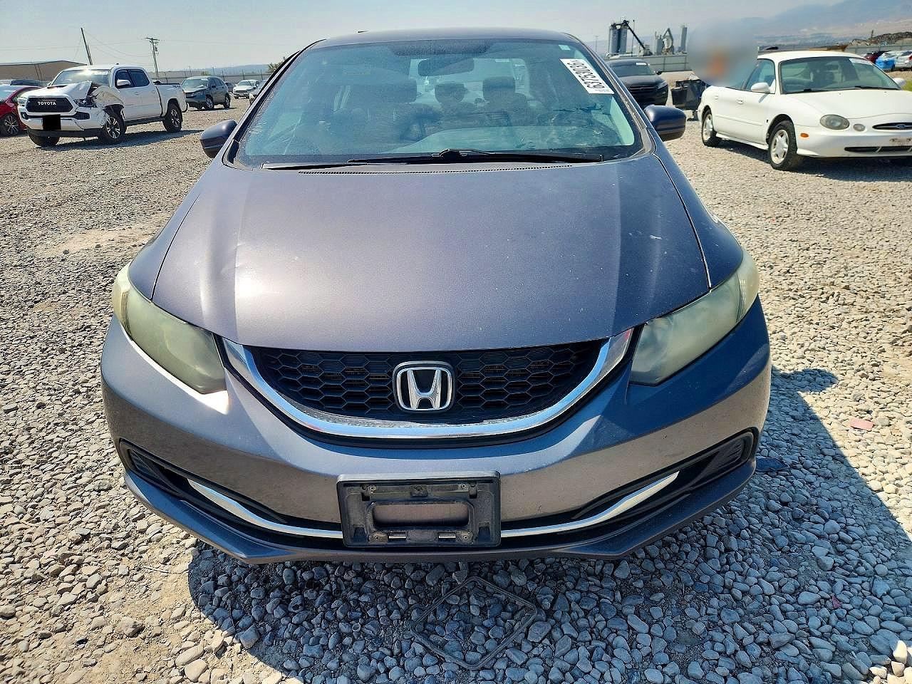 2014 Honda Civic Lx Charcoal vin: 19XFB2F5XEE047831