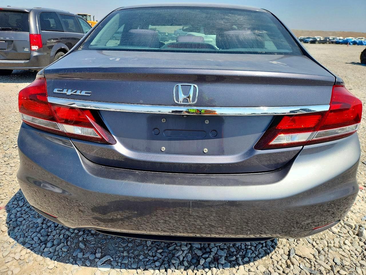 2014 Honda Civic Lx Charcoal vin: 19XFB2F5XEE047831