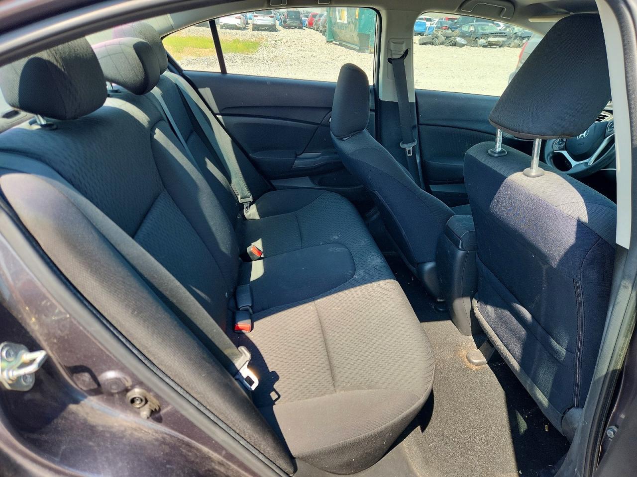 2014 Honda Civic Lx Charcoal vin: 19XFB2F5XEE047831