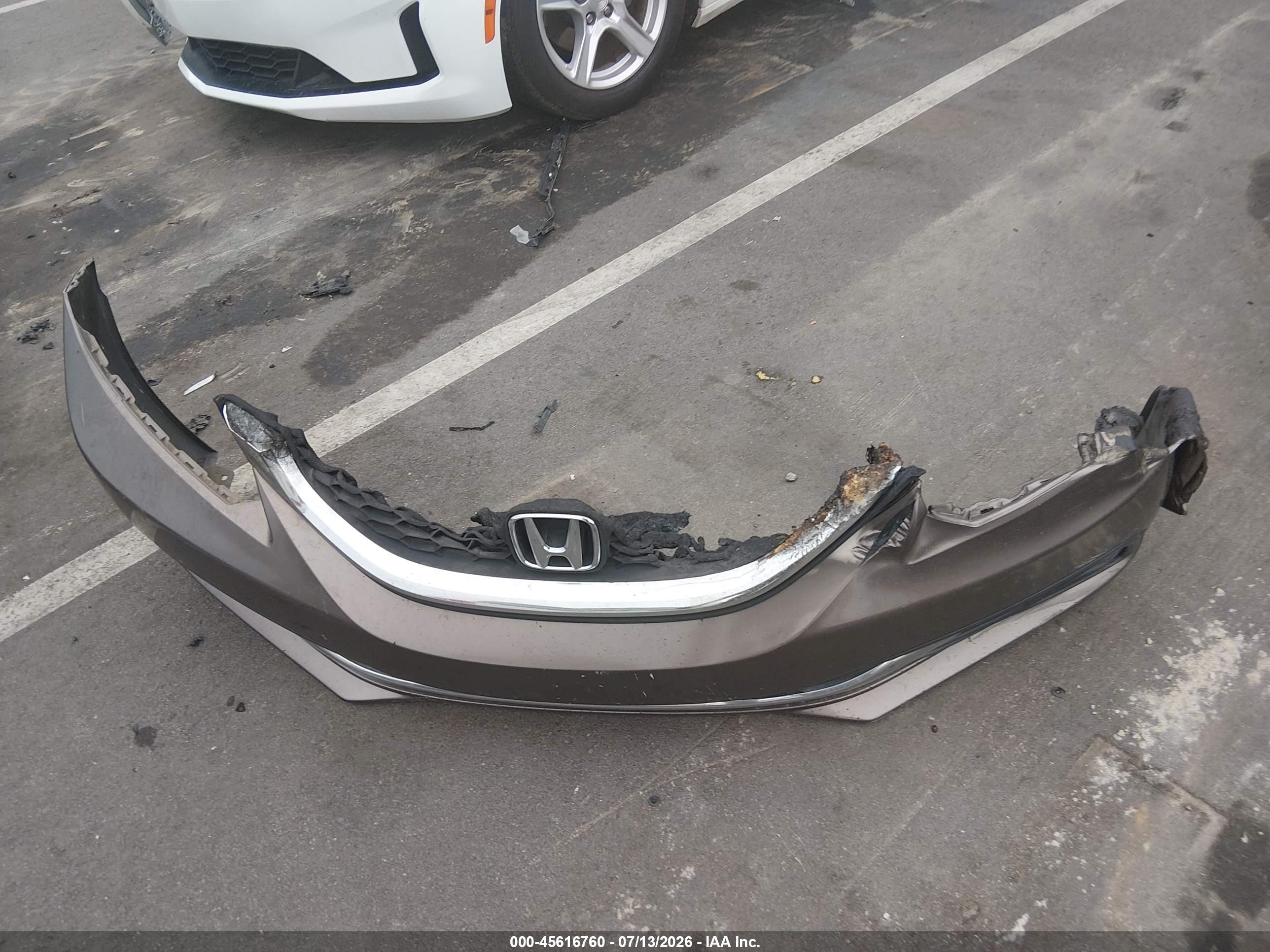 2014 Honda Civic Lx Серый vin: 19XFB2F5XEE055119