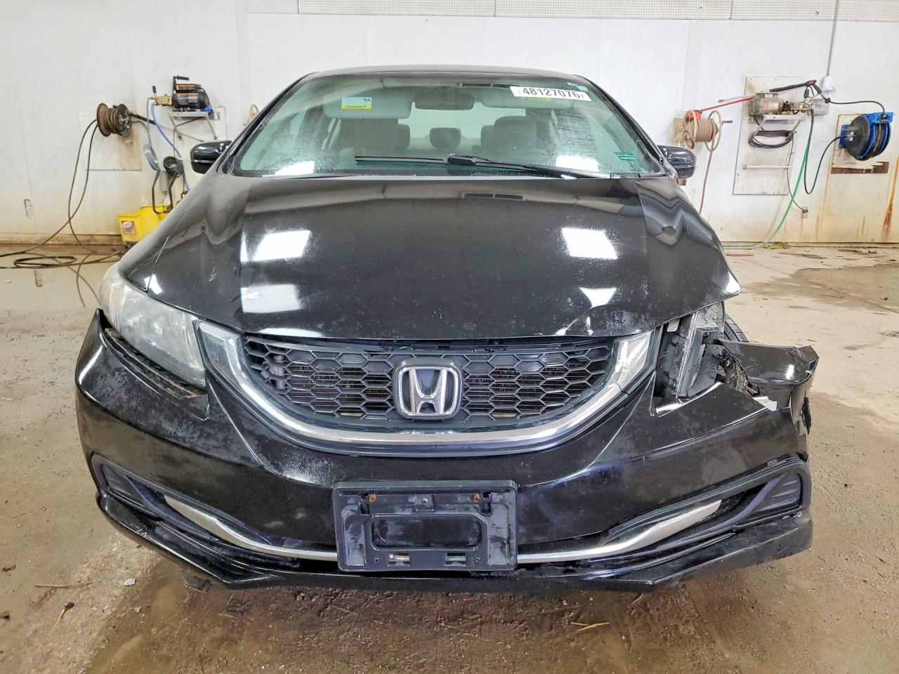 2014 Honda Civic Lx Black vin: 19XFB2F5XEE070316