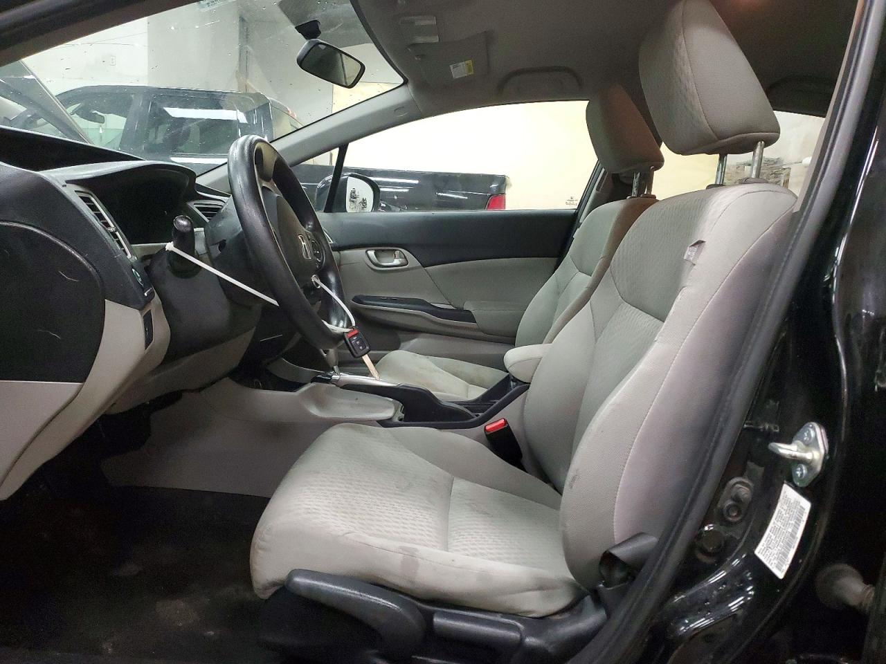 2014 Honda Civic Lx Black vin: 19XFB2F5XEE070316