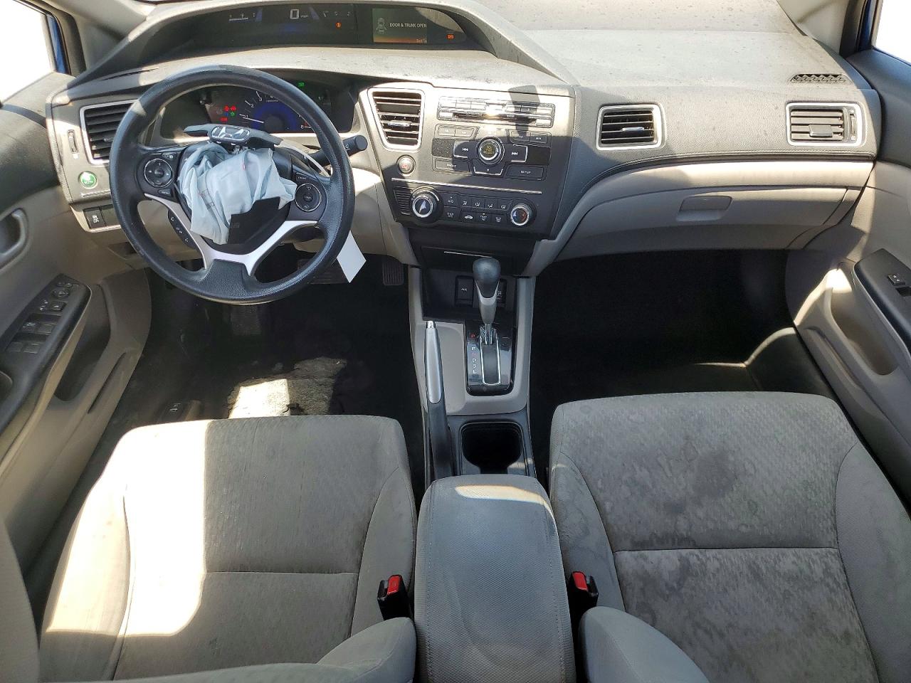 2014 Honda Civic Lx Blue vin: 19XFB2F5XEE074513