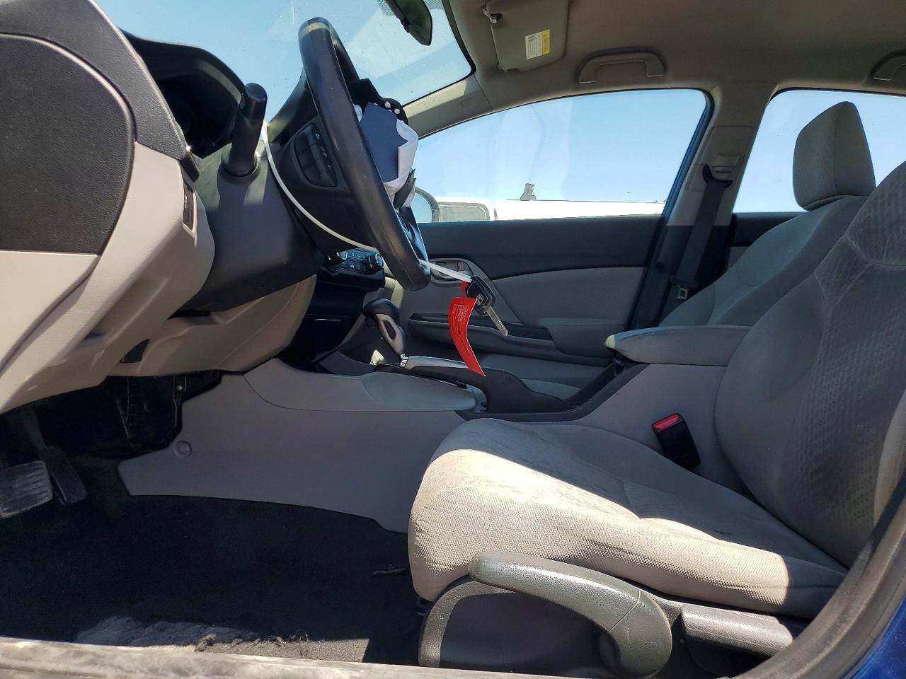 2014 Honda Civic Lx Blue vin: 19XFB2F5XEE074513