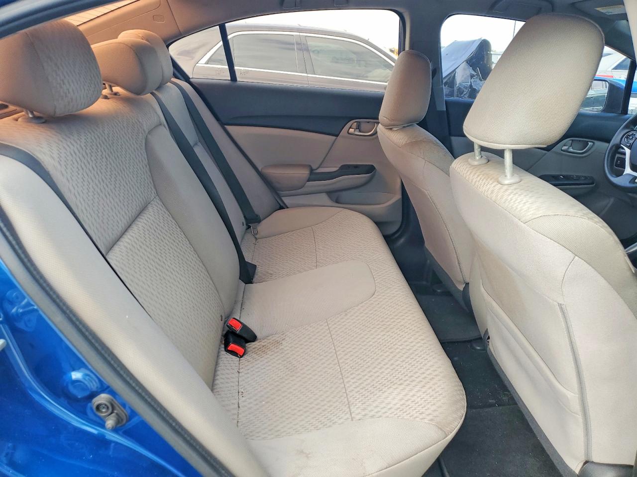 2014 Honda Civic Lx Blue vin: 19XFB2F5XEE086550
