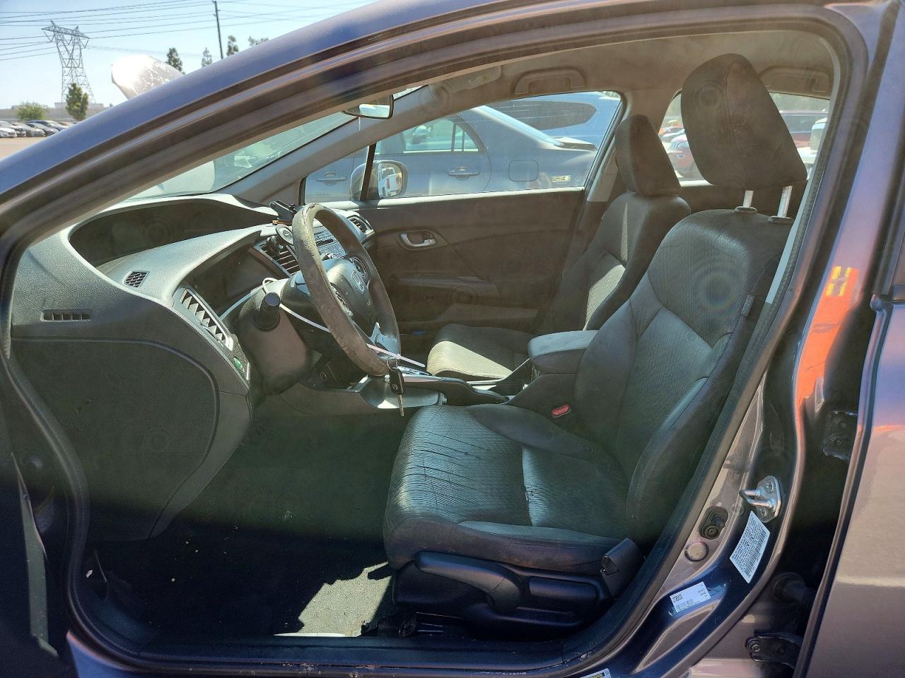2014 Honda Civic Lx Серый vin: 19XFB2F5XEE210171