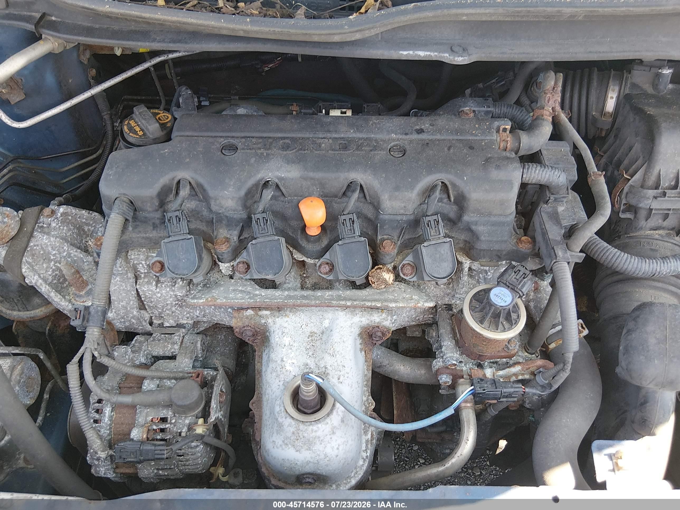 2014 Honda Civic Lx Синий vin: 19XFB2F5XEE217265