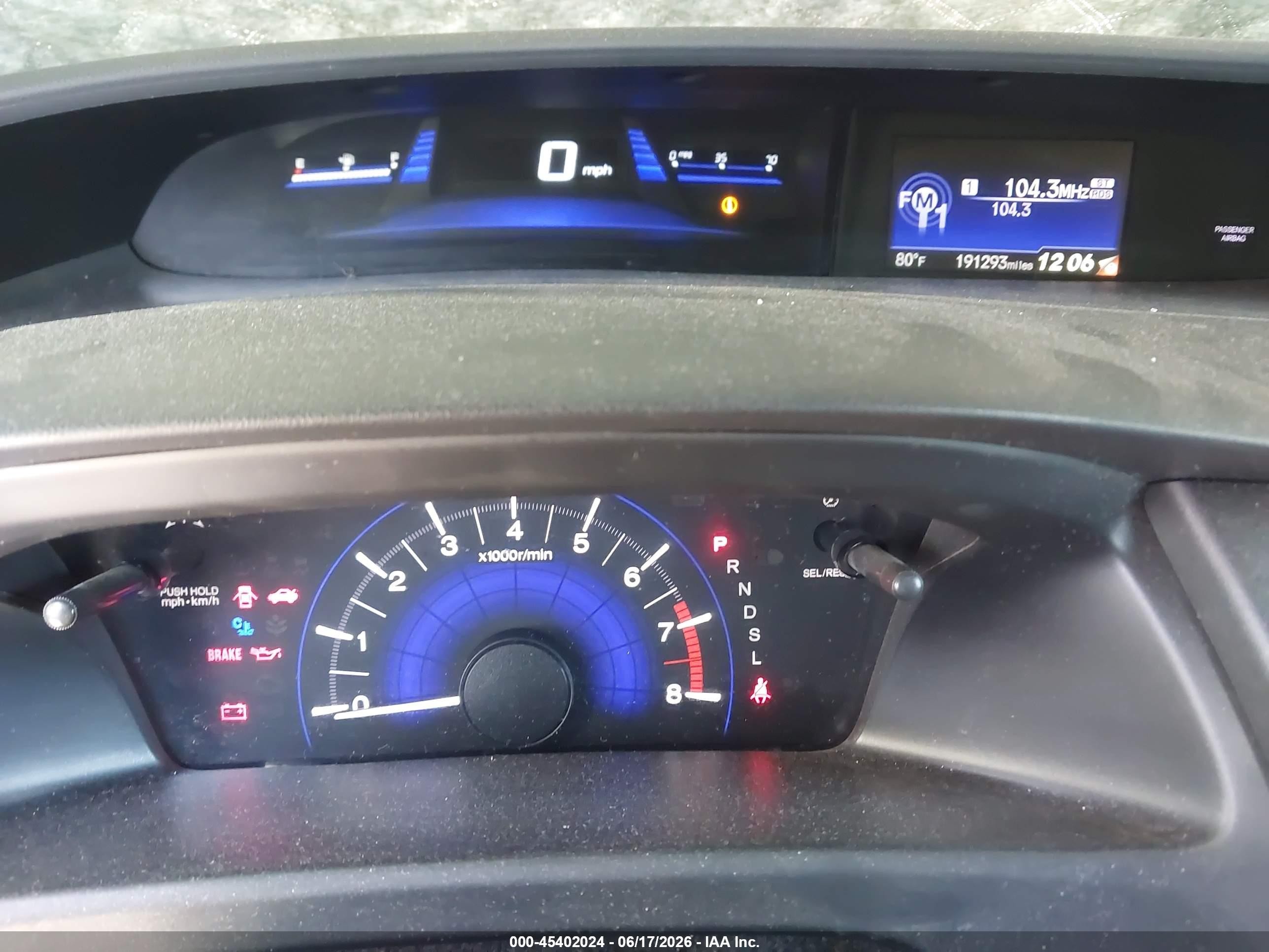 2014 Honda Civic Lx Blue vin: 19XFB2F5XEE222823