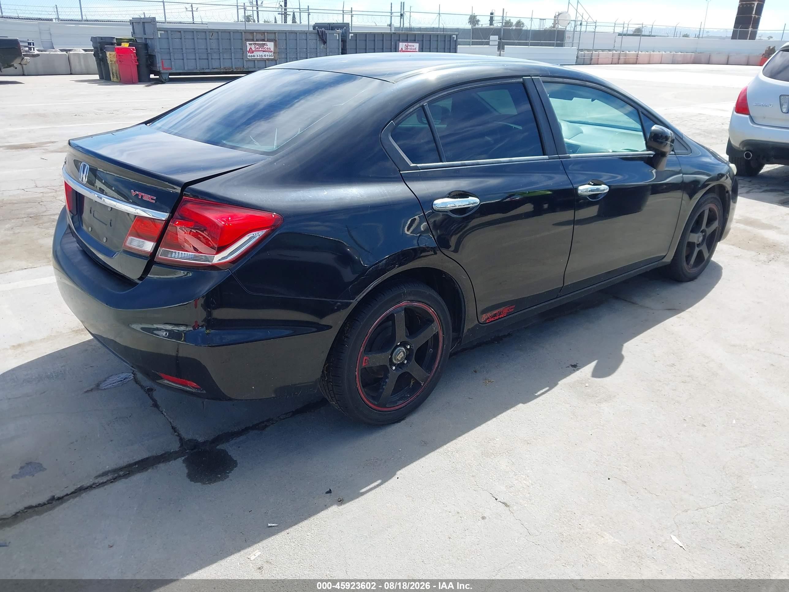 2014 Honda Civic Lx Black vin: 19XFB2F5XEE230162