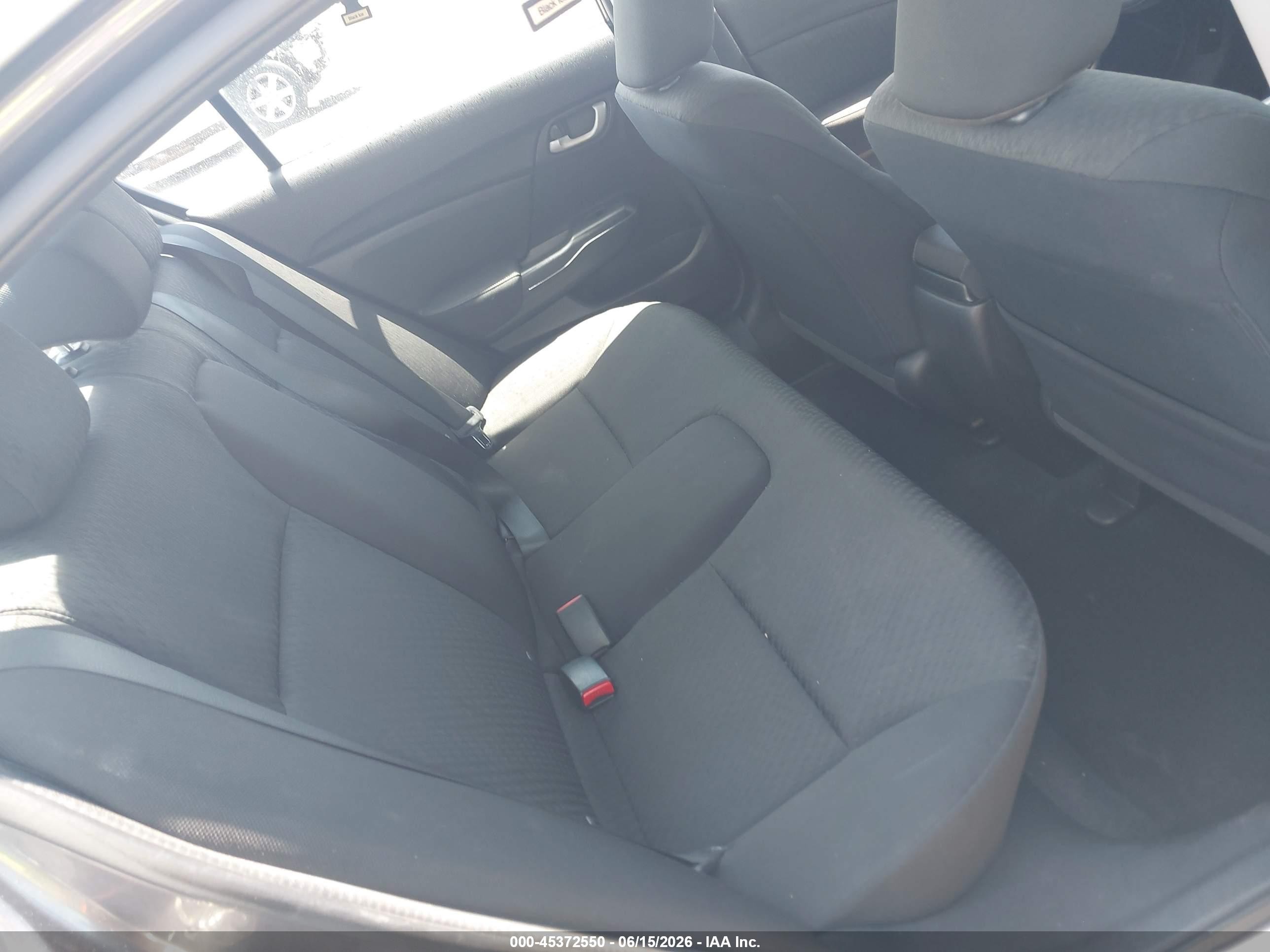 2014 Honda Civic Lx Серый vin: 19XFB2F5XEE233806