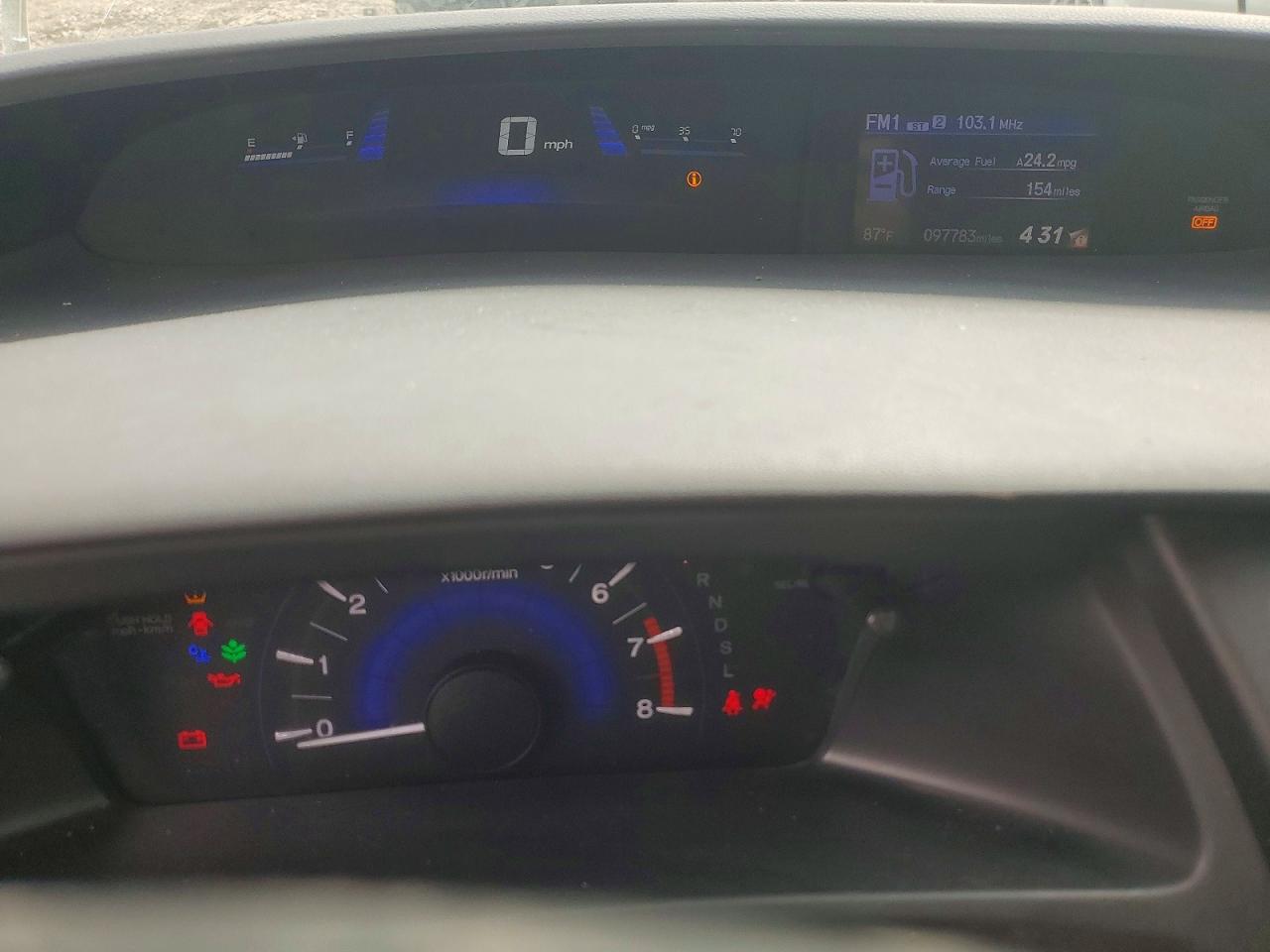 2014 Honda Civic Lx White vin: 19XFB2F5XEE241551