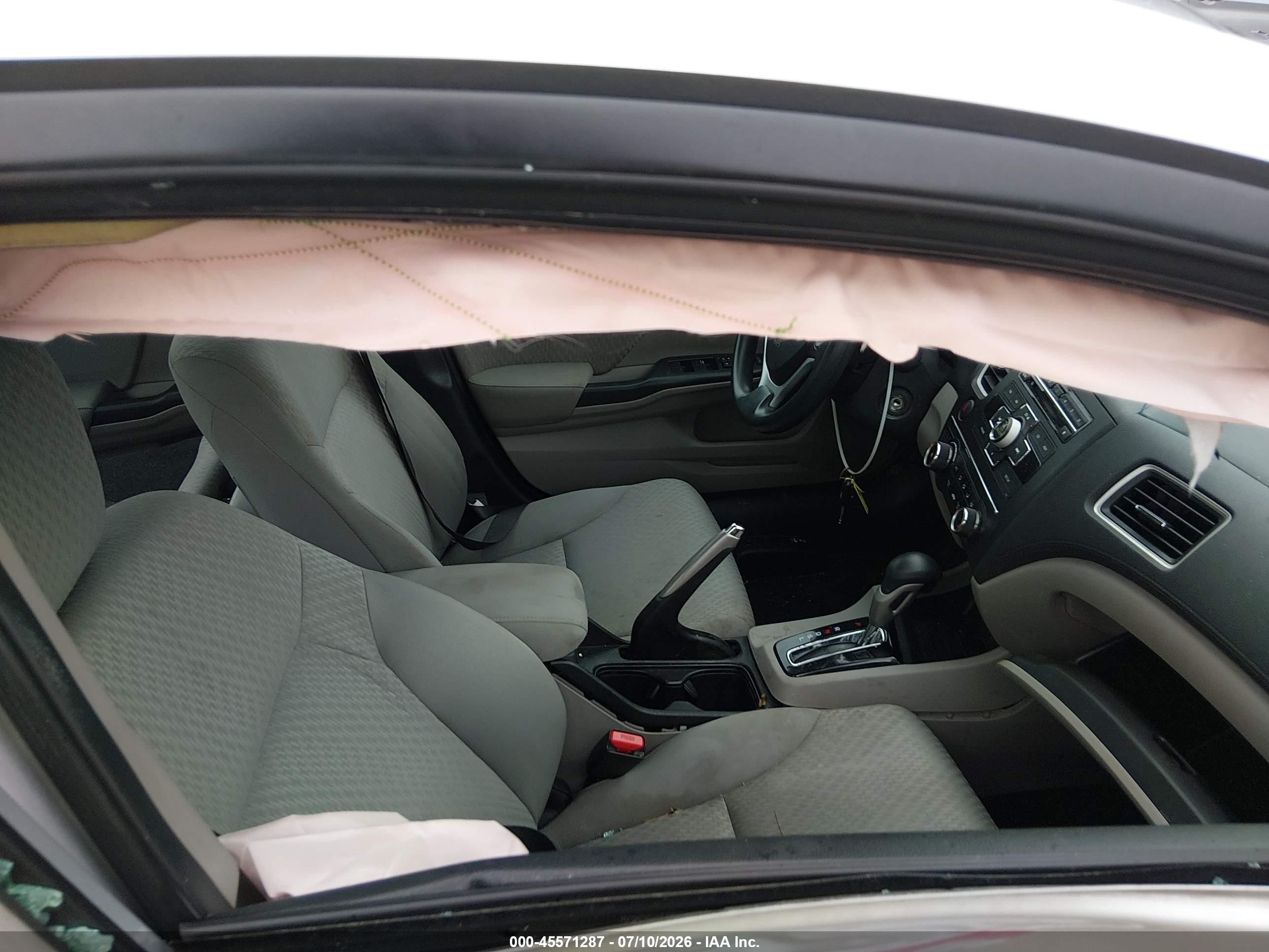 2014 Honda Civic Lx Silver vin: 19XFB2F5XEE246989