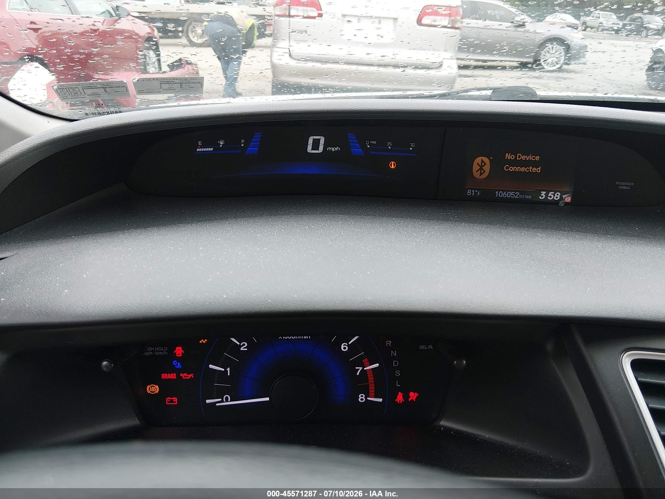 2014 Honda Civic Lx Silver vin: 19XFB2F5XEE246989
