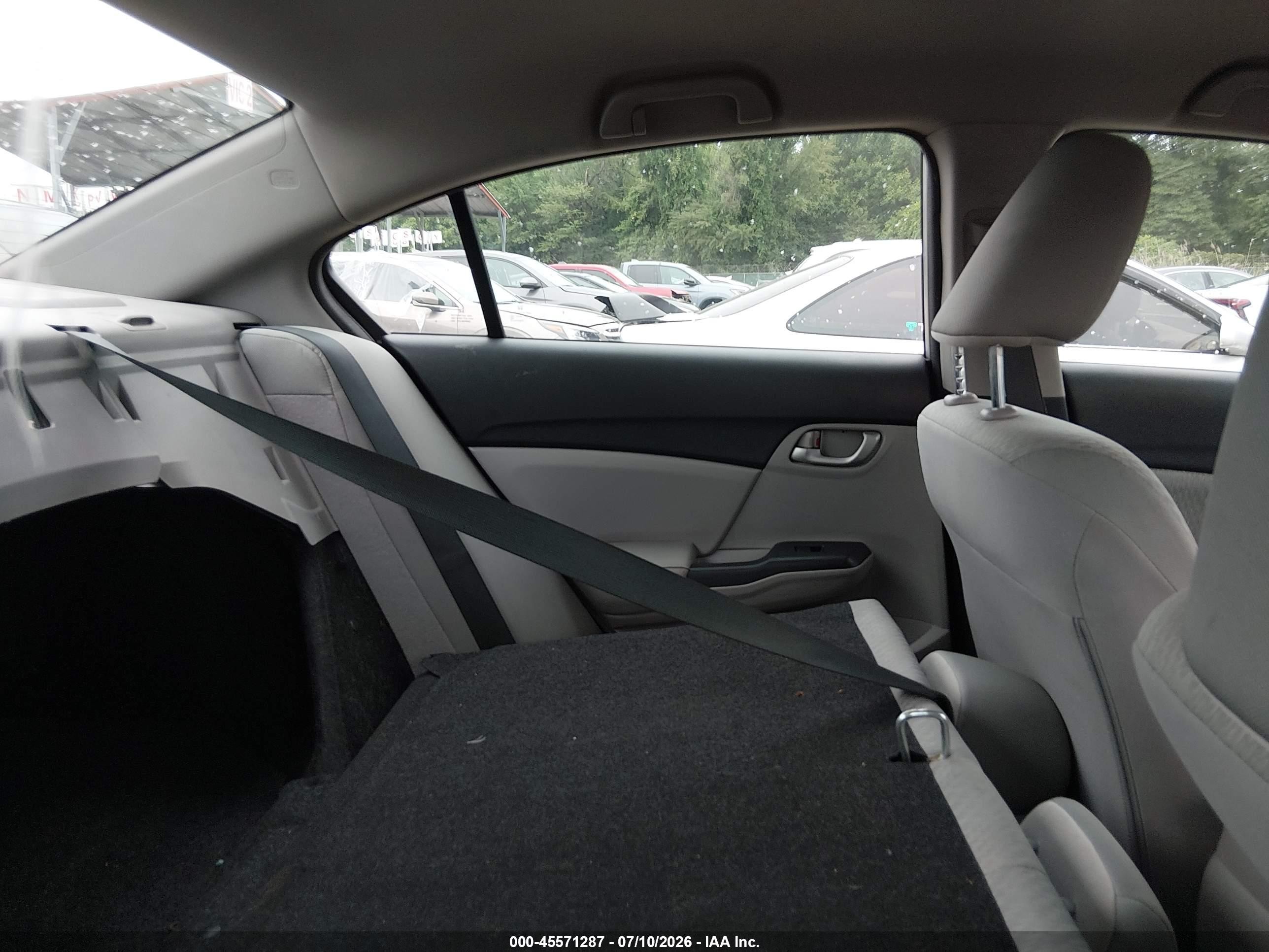 2014 Honda Civic Lx Silver vin: 19XFB2F5XEE246989