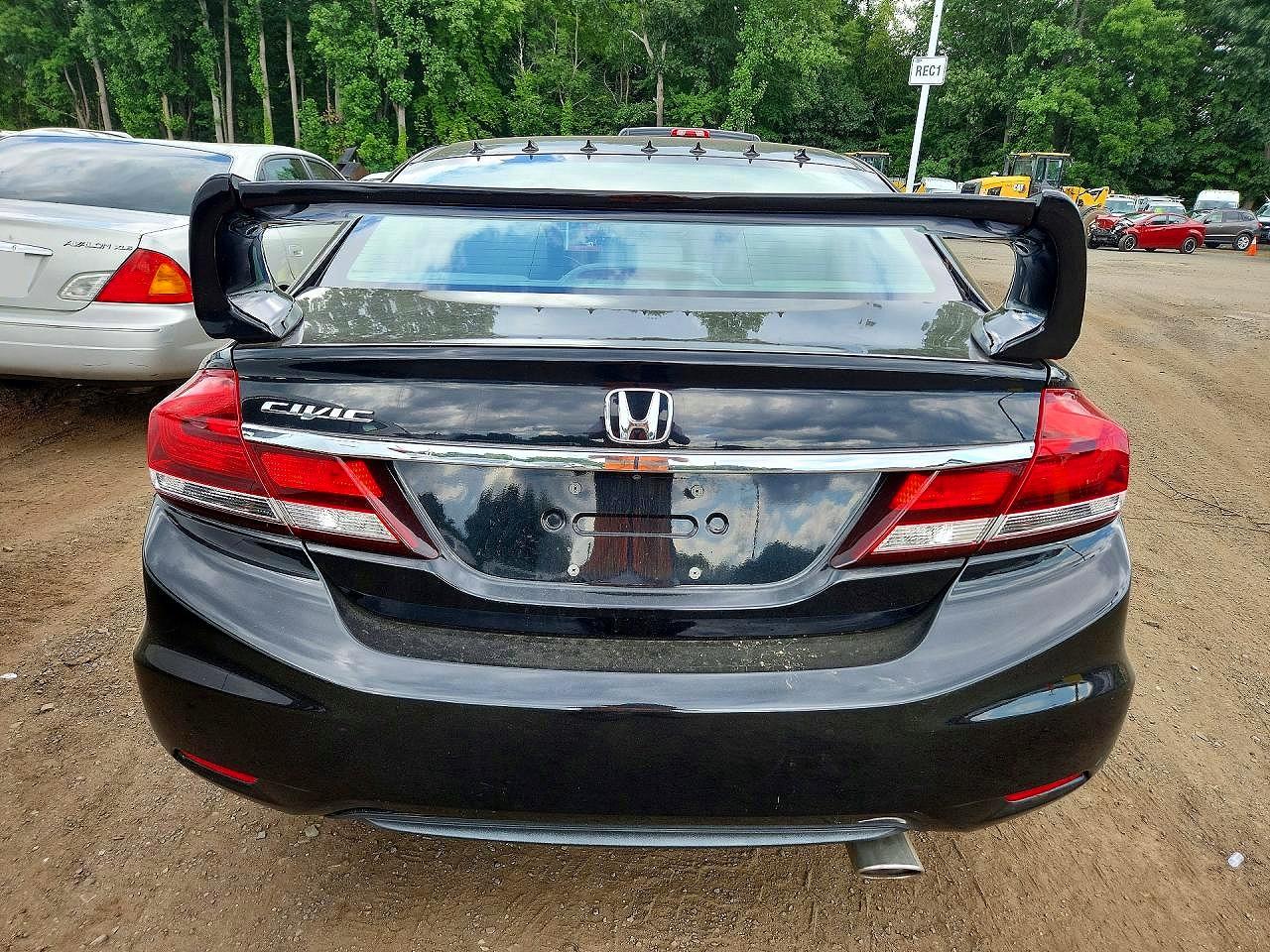 2014 Honda Civic Lx Black vin: 19XFB2F5XEE249097