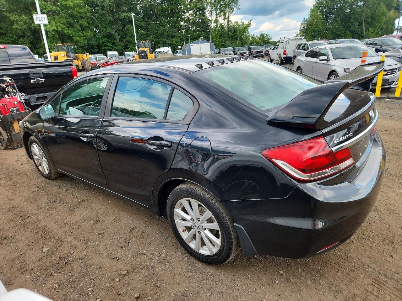 2014 Honda Civic Lx Black vin: 19XFB2F5XEE249097