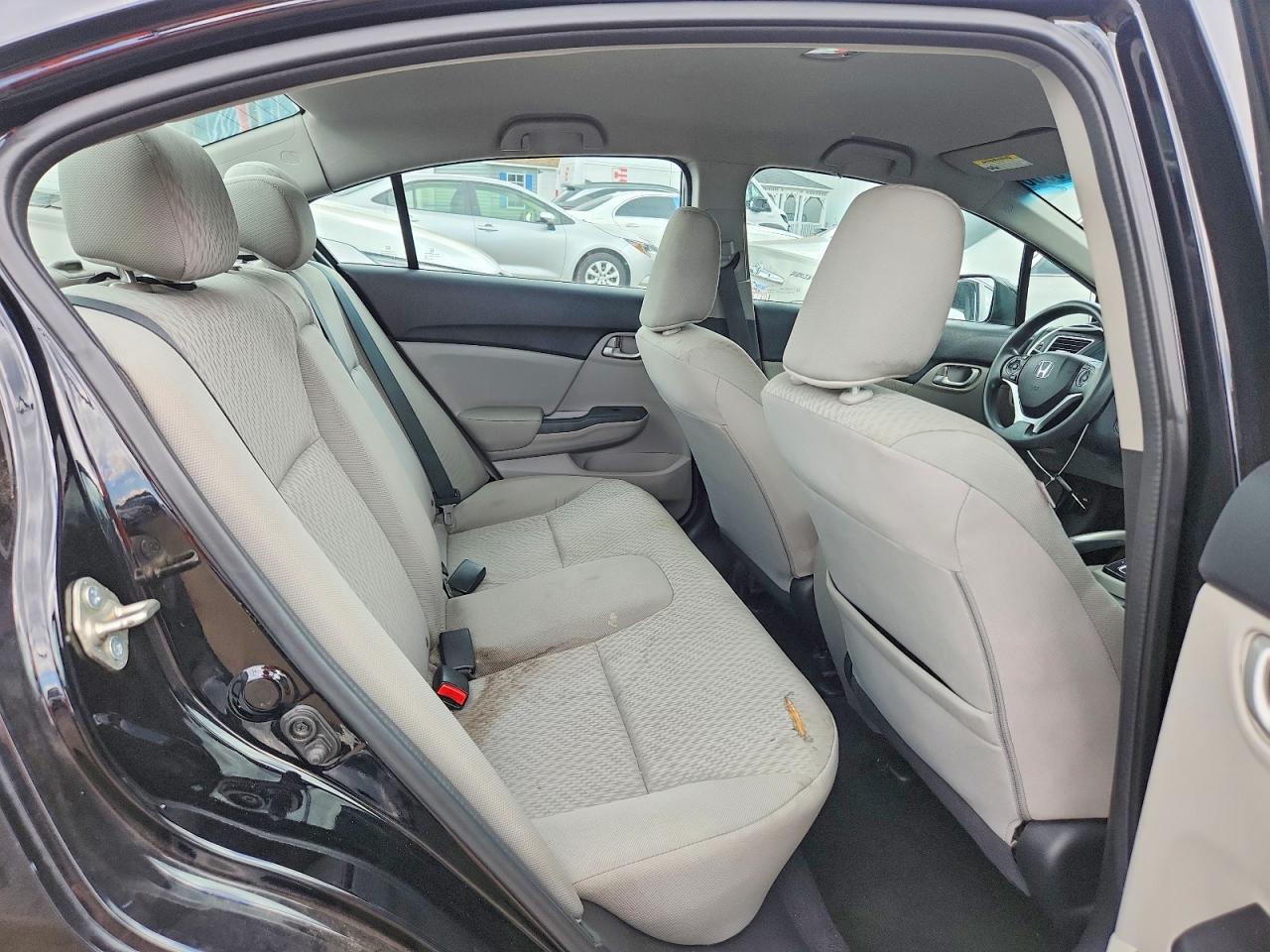 2014 Honda Civic Lx Black vin: 19XFB2F5XEE249097