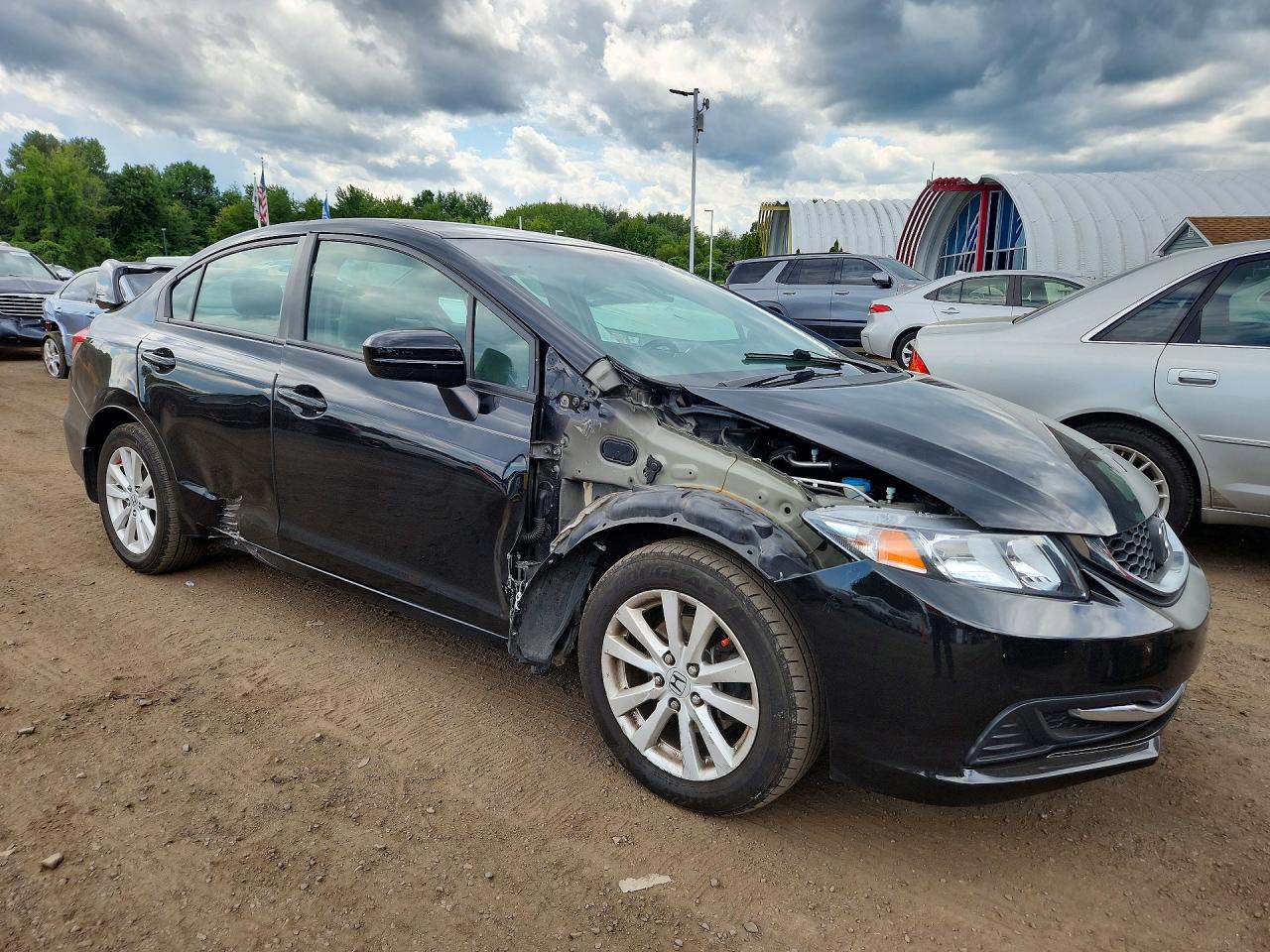 2014 Honda Civic Lx Black vin: 19XFB2F5XEE249097