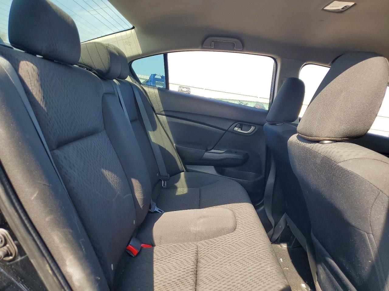 2014 Honda Civic Lx Black vin: 19XFB2F5XEE250007
