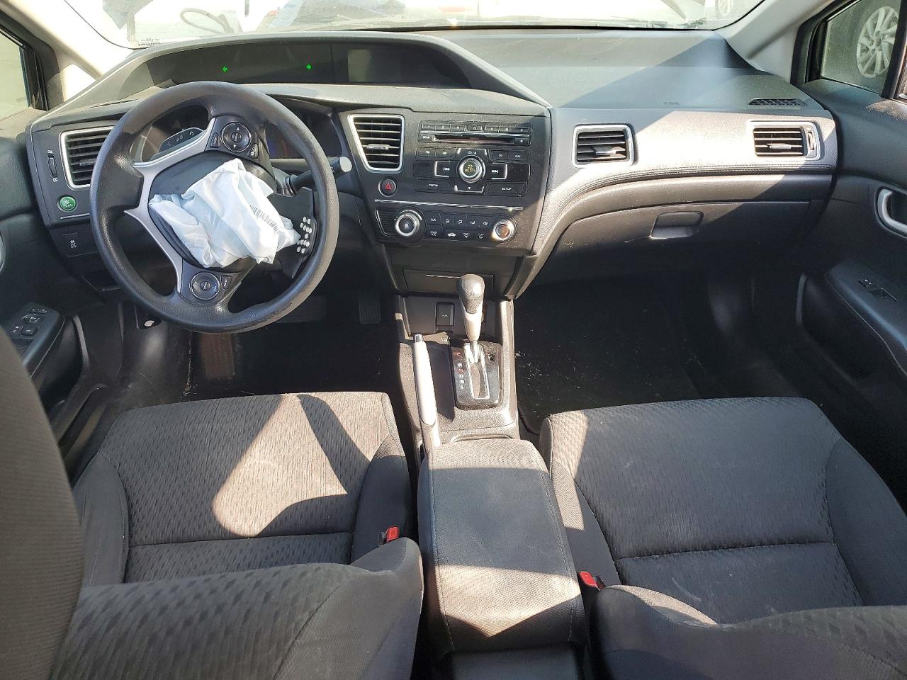 2014 Honda Civic Lx Black vin: 19XFB2F5XEE250007