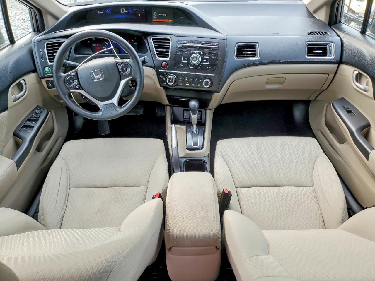 2014 Honda Civic Lx Silver vin: 19XFB2F5XEE253215