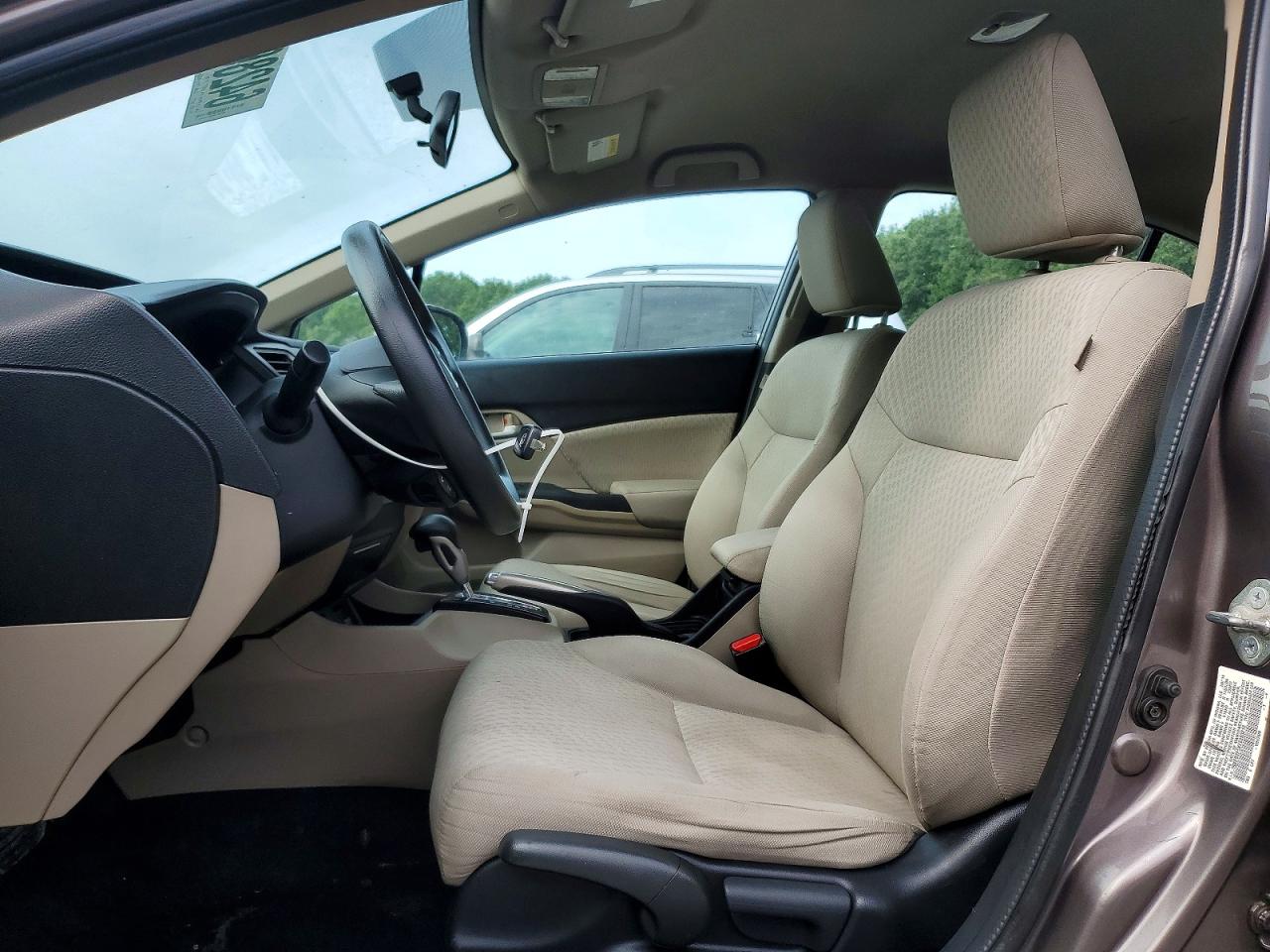 2014 Honda Civic Lx Silver vin: 19XFB2F5XEE253215