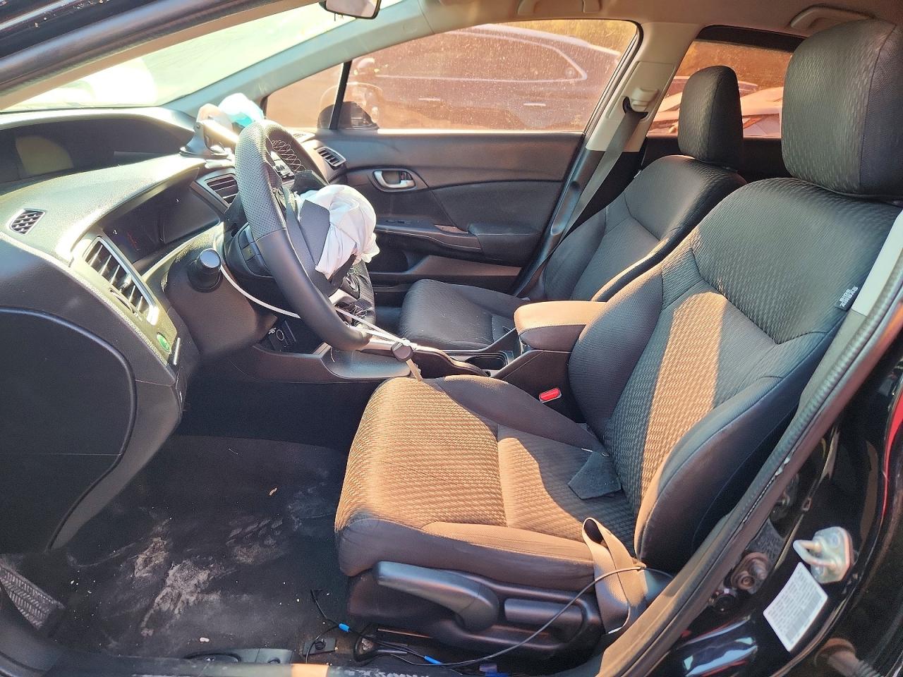 2015 Honda Civc Black vin: 19XFB2F5XFE006455