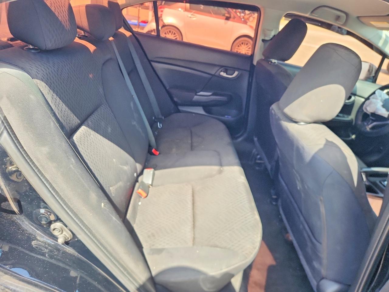 2015 Honda Civc Black vin: 19XFB2F5XFE006455