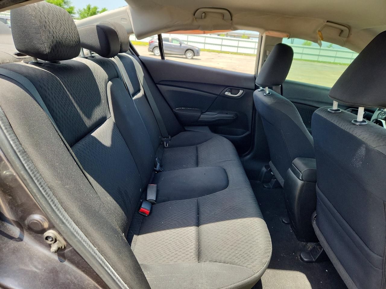 2015 Honda Civic Lx Gray vin: 19XFB2F5XFE008755