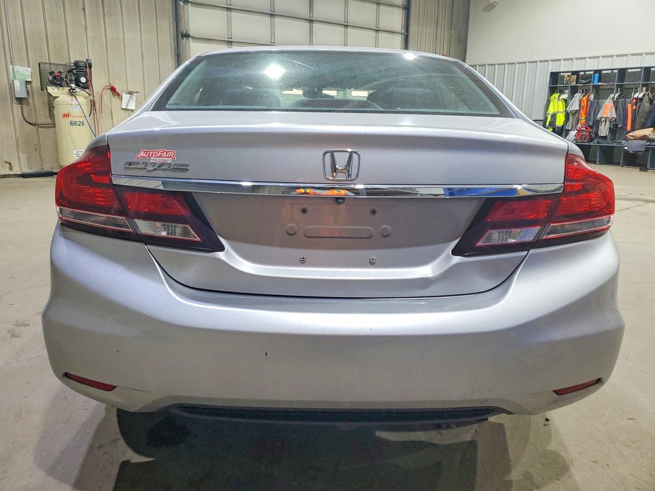 2015 Honda Civic Lx Silver vin: 19XFB2F5XFE023286