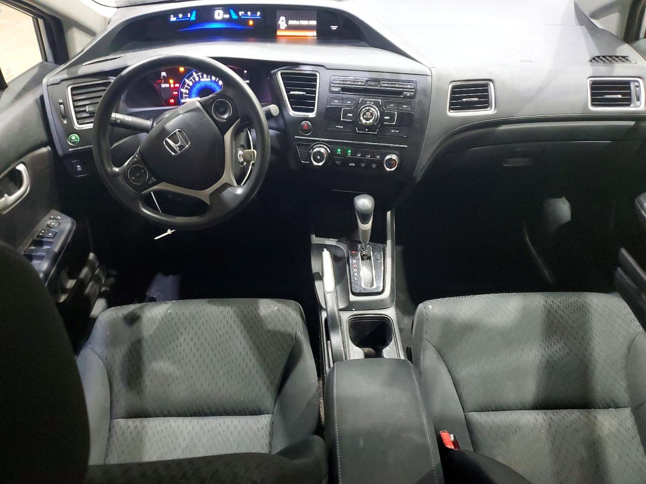 2015 Honda Civic Lx Silver vin: 19XFB2F5XFE023286