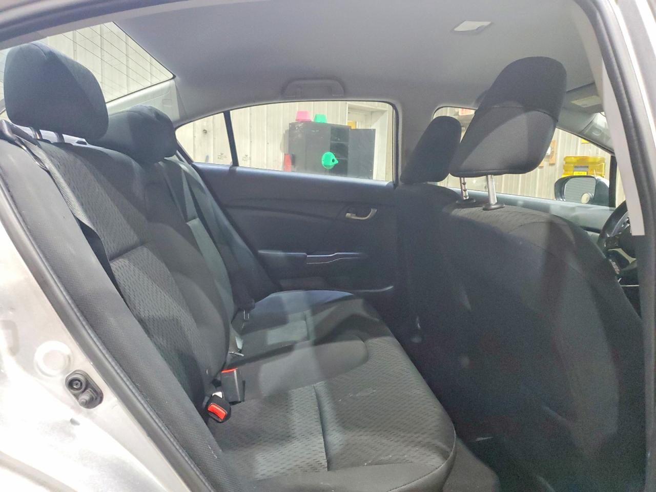 2015 Honda Civic Lx Silver vin: 19XFB2F5XFE023286