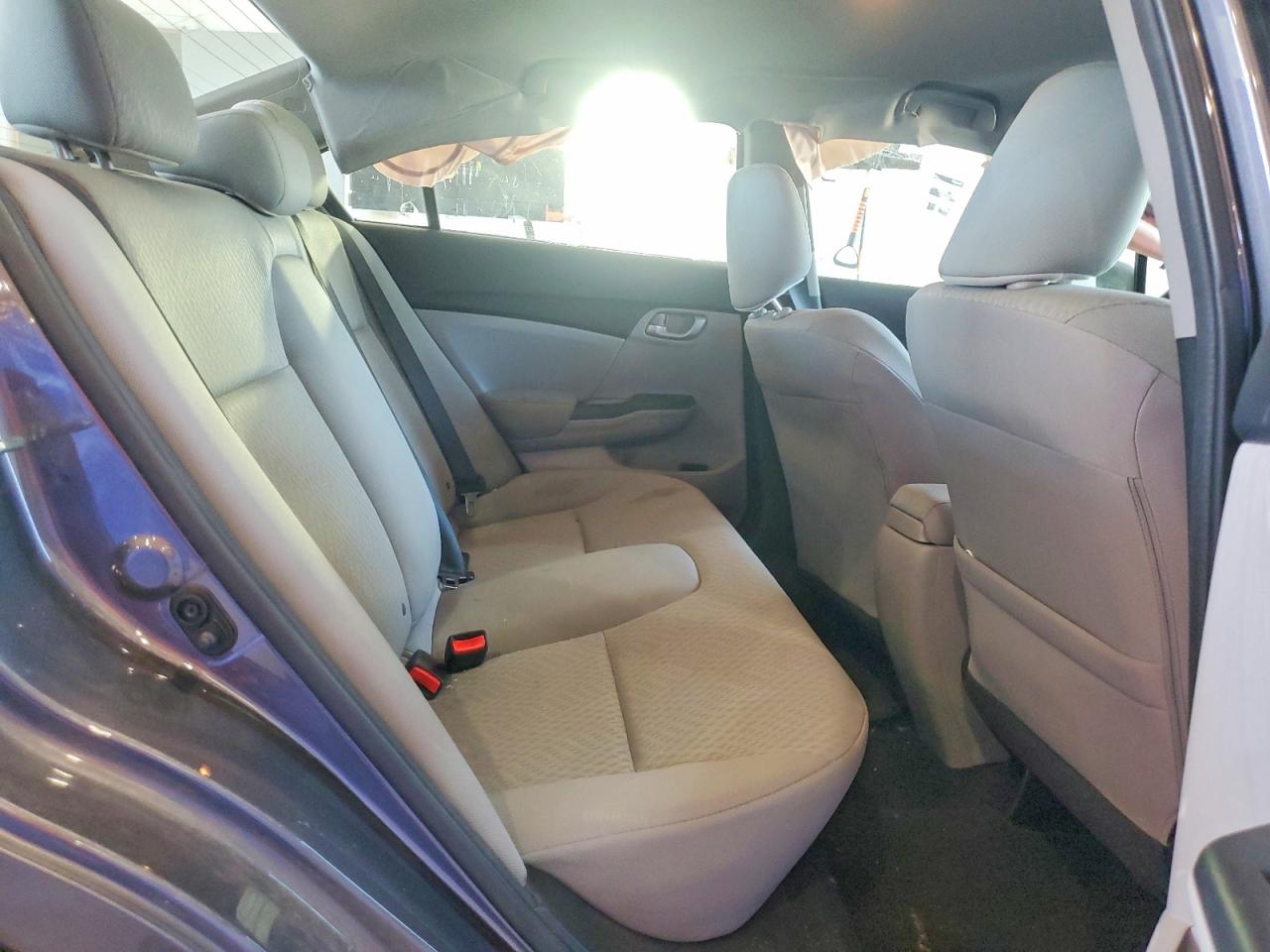 2015 Honda Civic Lx Gray vin: 19XFB2F5XFE051508