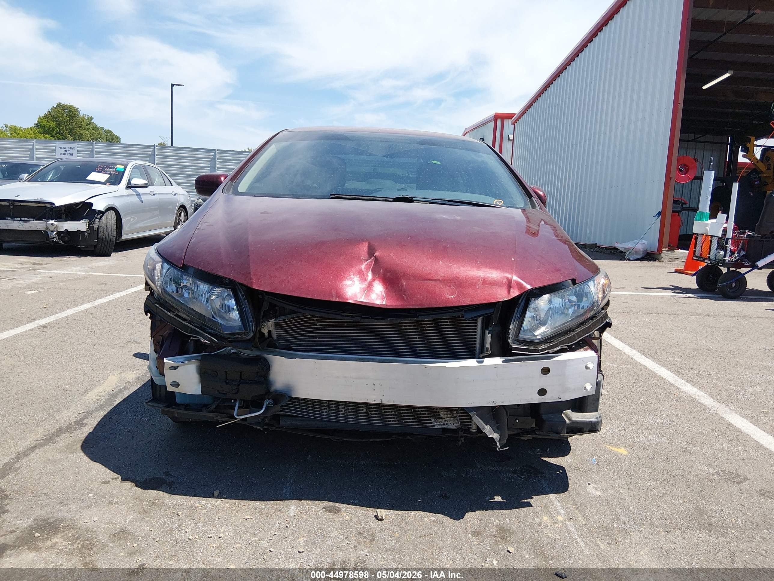 2015 Honda Civic Lx Purple vin: 19XFB2F5XFE064307