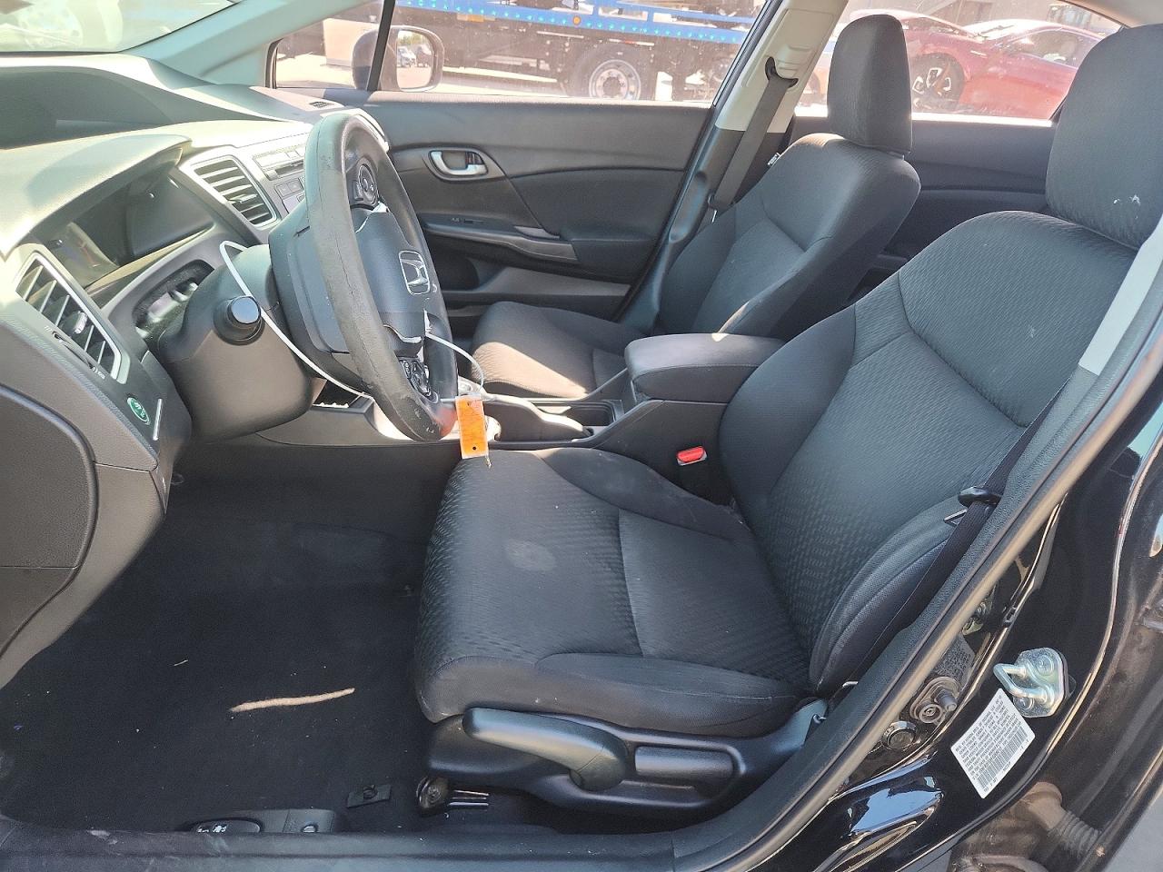 2015 Honda Civic Lx Черный vin: 19XFB2F5XFE068213