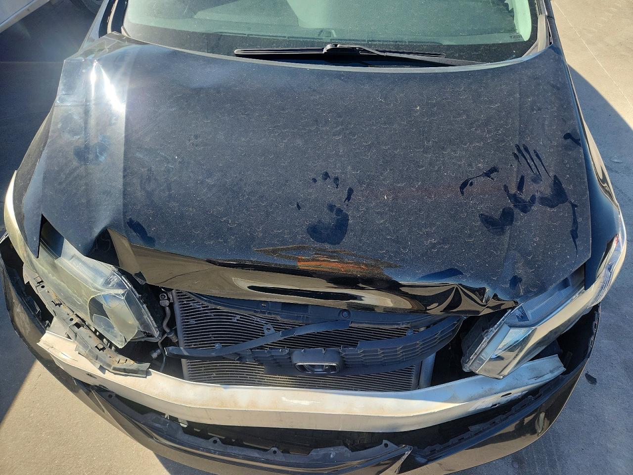 2015 Honda Civic Lx Черный vin: 19XFB2F5XFE068213
