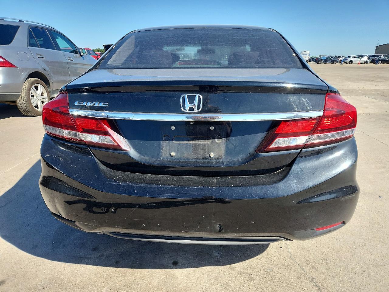 2015 Honda Civic Lx Черный vin: 19XFB2F5XFE068213