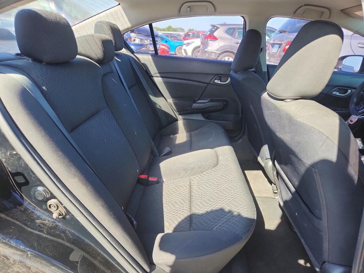 2015 Honda Civic Lx Черный vin: 19XFB2F5XFE068213